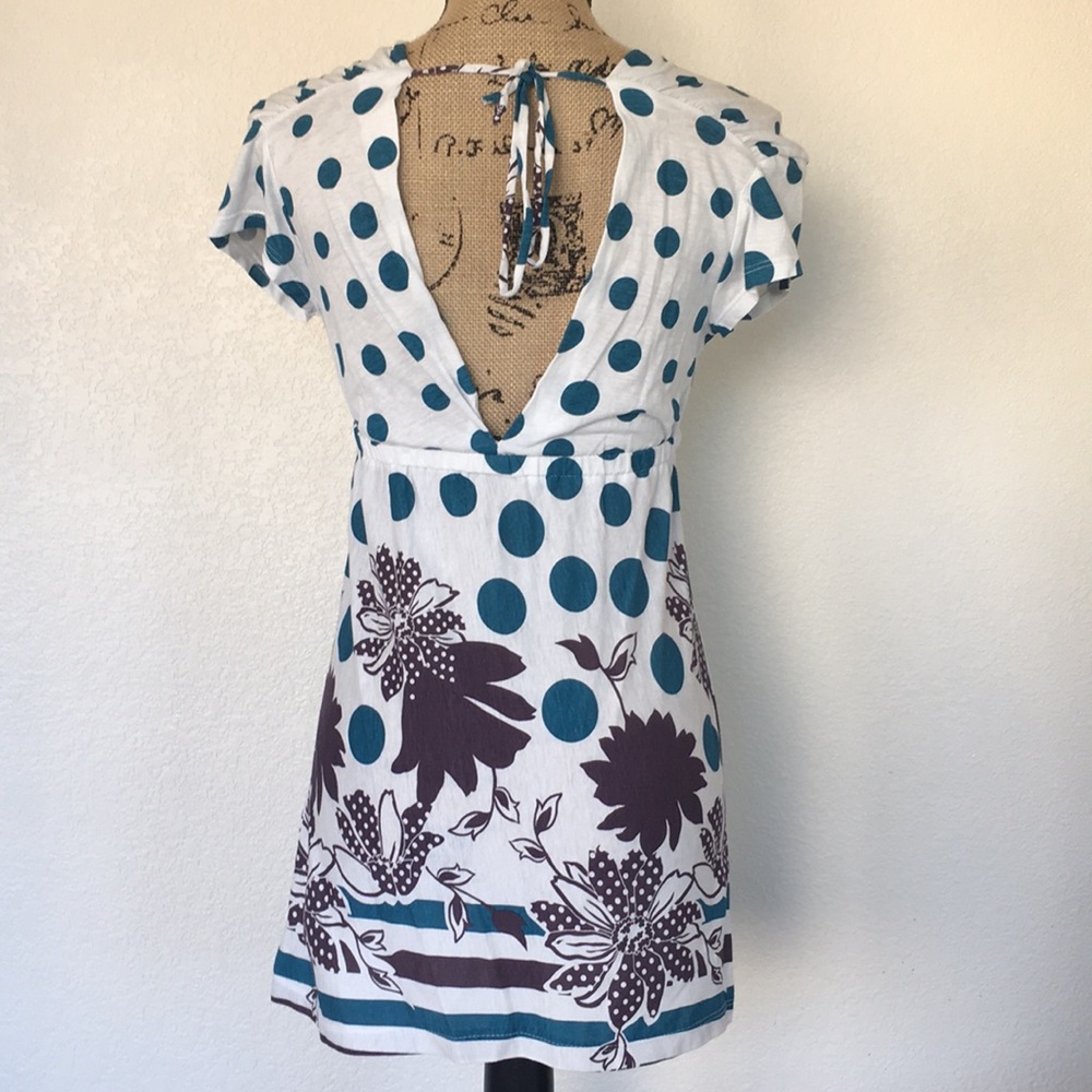 NWOT Windsor polka dot S Top - Picture 5 of 6